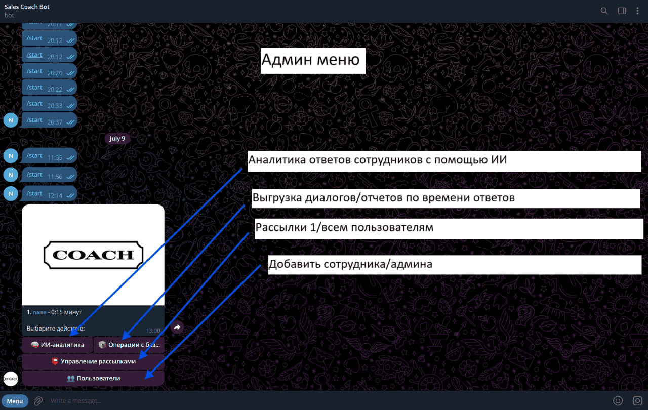 ИИ-коуч для аналитики работы сотрудников
